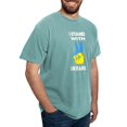 thumbnail image 4 of CafePress - Support Ukraine I Stand With Ukraine Ukrai T Shirt - Mens Comfort Colors Shirt, 4 of 5
