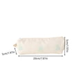 thumbnail image 3 of Cute Pencil Pouch, Slim Cylindrical Floral Print Pen Bag, Lightweight Portable Stationery Organizer for Office Desk Artist Creation and Travel Storage, 3 of 7