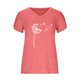 thumbnail image 4 of ICHUANYI Clearance Fashion Women's Summer V-Neck Short Sleeve Print Casual T-shirt Blouse(Pink, S) ICHUANYI WER2023081403146, 4 of 5