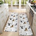 thumbnail image 4 of Kitchen Rugs Sets Of 2,Bulldog Dog Anti Fatigue Kitchen Mat Rugs Non Slip Washable,Decorative Kitchen Floor Mats for Kitchen,Sink,Laundry,17"X47", 4 of 5
