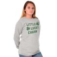 thumbnail image 4 of St Patricks Day Little Lucky Charm Long Sleeve TShirt Men Women Brisco Brands M, 4 of 6