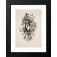 thumbnail image 2 of Rudolf Bauer 11x14 Black Modern Framed Museum Art Print Titled - Untitled (Abstract&nbsp;Forms) (ca.&nbsp;1914-15), 2 of 5