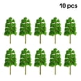 thumbnail image 4 of 10 Pieces Artificial Trees Plastic DIY Crafts Simulated Fake Plants Landscape Decorations Accessories for Household Offices, 4 of 6