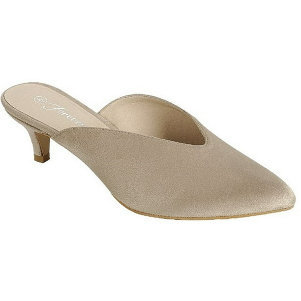 slip on pointed heels