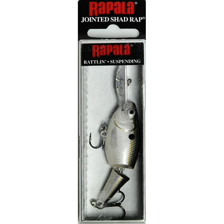 Rapala Jointed Shad Rap 05 Hard Bait 2 1/4oz Silver Shad