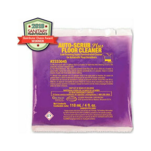 Stearns Auto-Scrub Plus Floor Cleaner - 4 oz Packs 36 Packs/Case - 2333045