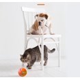thumbnail image 4 of Zshan Yellow Interactive Cat Ball - Obstacle Detection - Kitten Toy with USB Rechargeable LED Timer Function - Very Suitable for Your Cat and Puppy, 4 of 5