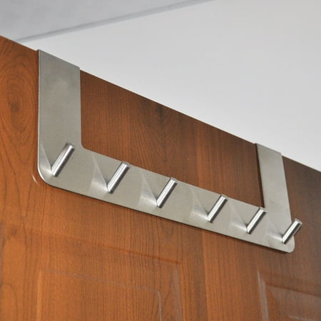 hanger sumnacon organizer towel rack jackets coat stainless