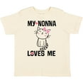thumbnail image 3 of Inktastic Nonna Loves Me Girls Girls Toddler T-Shirt, 3 of 5