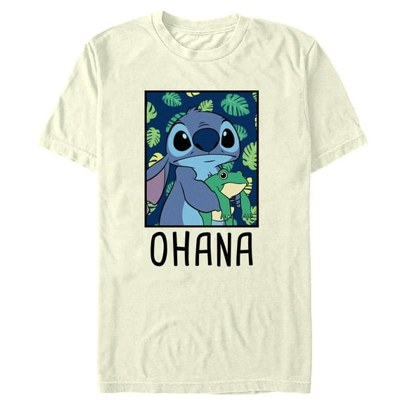 Mens Lilo & Stitch Froggie Friends Box T Shirt