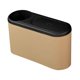 thumbnail image 2 of Bote de basura para coche Macarena contenedor de basura de Cuero PU beige, 2 of 8