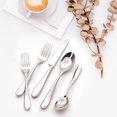 thumbnail image 1 of Hampton Forge Monique Mirror Flatware Set, 1 of 3