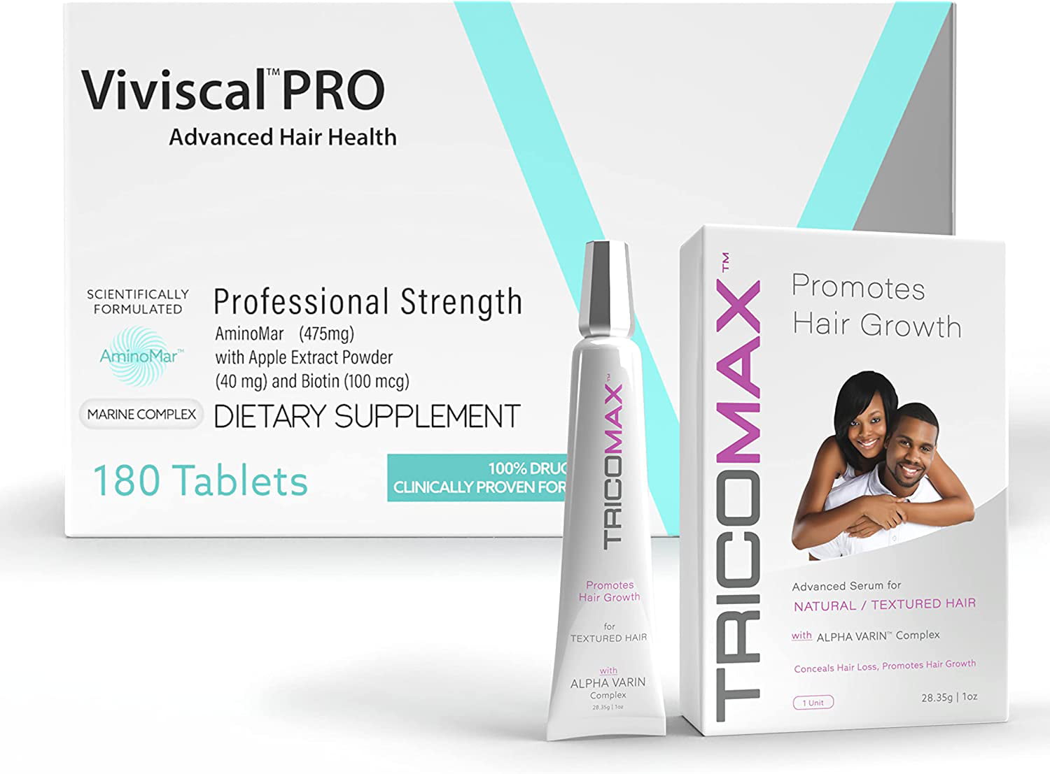 Tricomax – Growth Serum for Textured Hair 1 Oz – ALPHA VARIN Complex with  Healing Hemp Extract + Professional Hair Growth Supplement 180  Tablets-Promotes Growth & Healthy Scalp – Curls, Coils & Waves 
