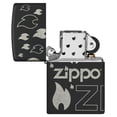 thumbnail image 6 of Zippo 48908 Flame Sleek Matte Black Refillable Windproof Lighter, 6 of 6
