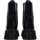 thumbnail image 2 of Botas de Combate para Mujer con Cordones y Cremallena, Plataforma Gruesa con Suela de Lengüeta Mayor Altura, 2 of 7