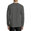 thumbnail image 2 of Hanes Men's Authentic Long Sleeve Pocket Tee, 2 of 5