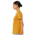 thumbnail image 2 of Bella & Canvas B20506347 Women Relaxed Fit Heather CVC T-Shirt, Heather Mustard - 2XL, 2 of 5