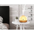 thumbnail image 4 of Pursonic 500ml Aromatherapy Essential Oil Diffuser Moisturizes Air & Skin, Wood Grain With Timer Adjustable Mist 8 Color Changing LED Lights Waterless Auto Shut-Off, 4 of 4