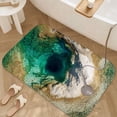 thumbnail image 5 of 1pc Deep Well in Clear Water Absorbent Non-Slip Bathroom Thickened Flannel Rug Decor,Soft,Quick Drying,Suitable For Indoor/outdoor Use,Bathrooms,Bedrooms,Kitchens,Terrace,Laundry Rooms,16"x24", 5 of 9