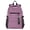 Purple Pink Stripe, variant on JIALIOU 14" Laptop Backpack Waterproof Airline Approved Stylish Casual Daypack for Travel Business College Work, Navy White Stripe