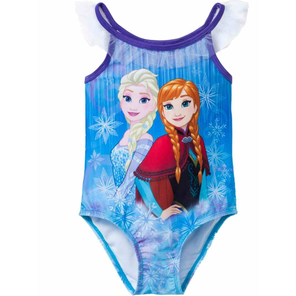 Disney - Infant Toddler Girls Disney Frozen Anna & Elsa Snowflake 1 ...