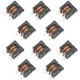 thumbnail image 2 of 10pcs Common Mode Inductor Filter Durable Inductor Filter UU9.8 Pitch 7x8mm 5mH, 2 of 7