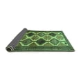 thumbnail image 2 of Ahgly Company Indoor Square Persian Turquoise Blue Traditional Area Rugs, 4' Square, 2 of 4