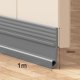 thumbnail image 2 of 1m Long Door Bottom Seal Strip with Strong Adhesion for Easy Application, 2 of 8