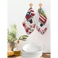 thumbnail image 2 of Puerto Rican Flag Kitchen Dish Towels for Drying Dishes Set of 2, Vintage Country Truck Flowers Wooden Grain Waffle Weave Microfiber Hand Tea Bathroom Towels Quick Dry & Absorbent Towel 12x12, 2 of 7