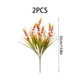 thumbnail image 3 of SLYNSHome 2Pcs Fall Artificial Golden Wheat Grass Bouquet Faux Barley Grain And Malt Stalks, Autumn Harvest Floral Arrangement For Living Room Table Centerpiece Decor, 3 of 9