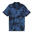 thumbnail image 1 of Perry Ellis Polo Abstrait pour Hommes, Bleu, Moyen, 1 of 2
