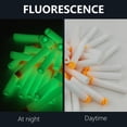 thumbnail image 6 of EKIND 500 Pcs Waffles Darts Refill Pack Foam Bullet Compatible for NERF N-Strike Series Blaster (Glow at Dark, White), 6 of 8