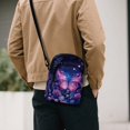 thumbnail image 3 of TSOVTHRID Butterfly Daisy Rose Violet Print Cell Phone Crossbody Bags for Women Cell Phone Purse Wallet Small Crossbody Purses Shoulder Bag with Adjustable Strap, 3 of 7