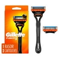 thumbnail image 2 of Gillette Fusion5 Shaving Razor for Men, 1 Razor Handle, 2 Razor Blade Refills, with Lubrication Strip and Precision Trimmer for Men, 2 of 16