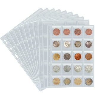 Coin Collection Supplies Holder Book for Collectors and Aptbyte Coin Flips  400Pcs 8 Assorted Sizes Bundle