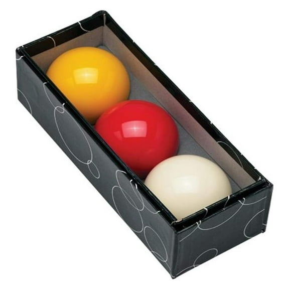 BBCAR Carom/Carambole Set - Premium Billiards - Fun Pool Game and Accessories - Regulation Size - 61.5mm