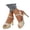 Gold, variant on Women's Stiletto High Heel Platform 4.3in Ultra High Sandals Sexy Summer