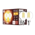 thumbnail image 1 of Bombillas LED GE Relax G16.5 Globe, 4,5 W, 360 lm, color blanco suave, 1 of 9