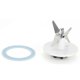 thumbnail image 1 of Stainless Steel Blender Blade Extractor Blade Replacement Part Accessories Fit for Hamilton, 1 of 4