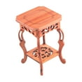 thumbnail image 2 of koolsoo Fishbowl Rack 8 x 8 cm Shop Decor Plant Display Stand for Patio Pots Outdoor Brown, 2 of 9