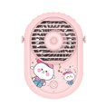 thumbnail image 1 of Mini Ventilador de Cuello Colgante Ventilador de Collar Manos Libres 3 Velocidades Recargable Portátil para Viajes al Aire Libre Camping Rosa, 1 of 6