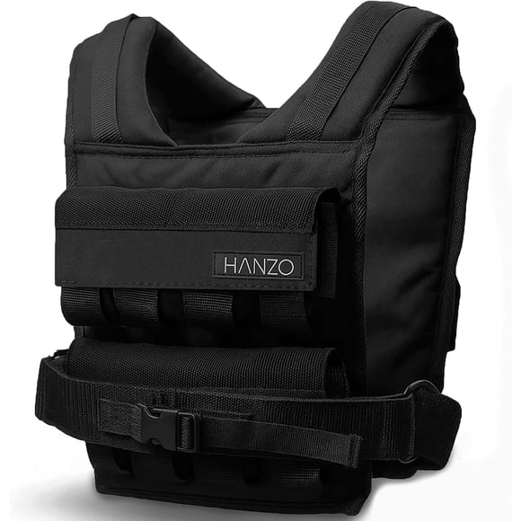 Chaleco pesado BDRX HANZO para hombre y mujer 11,34 kg | 15,87 kg | 20,41 kg | 29,48 kg