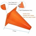 thumbnail image 2 of Juego de 10 conos de tráfico Training Traffic Cones Fragraim de 9 pulgadas, color naranja, 2 of 8
