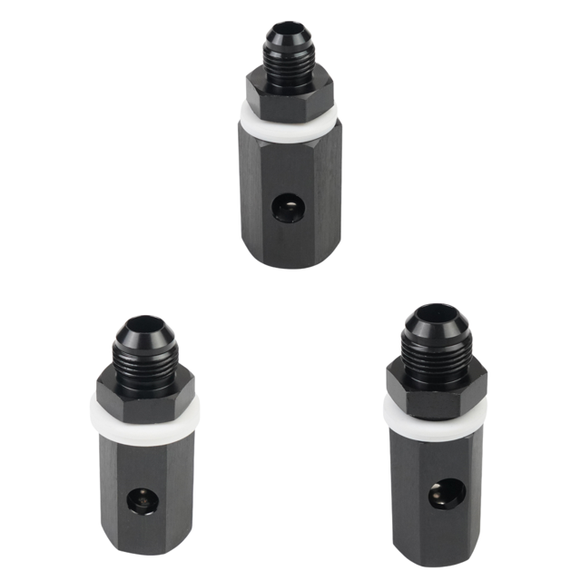 Adaptador Montaje Montado en Tanque Aluminio Válvula Antivuelco Pila 6AN Color