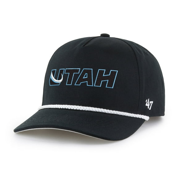 Men's '47  Black Utah Mammoth Rope Hitch Adjustable Hat