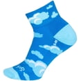 thumbnail image 4 of SockGuy 2 inch Ladies Socks - Cloudy - LCLOUDY (Cloudy - S/M), 4 of 4