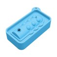 thumbnail image 3 of Bandeja Moldes Cubos Hielo en Forma Mace Silicona para Pastel Bricolaje Chocolate () Azul, 3 of 6