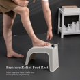 thumbnail image 3 of Pedicure Foot Rest Stand Shower Foot Rest Foot Stool Under Desk Beauty Footrests for Shaving Legs Home Work Office Salon, 3 of 5