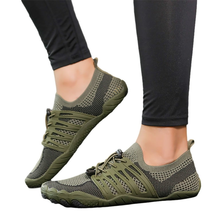 Tennis Shoes Men Comfortable Swim Shoes Attractive Flexible Barefoot Shoes Breathable Prime Of Day Sales Green 45 Walmart