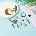 thumbnail image 5 of Sac Porte-Bonheur Incluant des Perles et Charmes en Métal de Style Mixte, 5 of 5